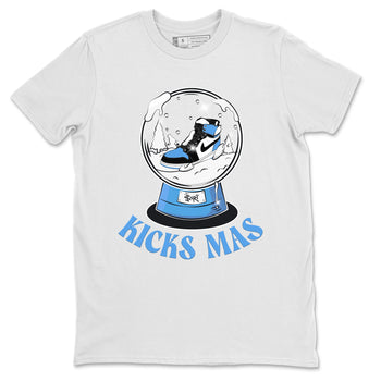 Air Jordan 1 UNC Toe shirt to match jordans Snow Ball sneaker tees Santa Gift AJ1 UNC Toe SNRT Sneaker Release Tees Unisex White 2 T-Shirt