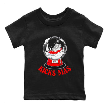 Air Jordan 11 Cherry shirt to match jordans Snow Ball sneaker tees Christmas Outfit AJ11 Cherry SNRT Sneaker Release Tees Baby Toddler Black 2 T-Shirt