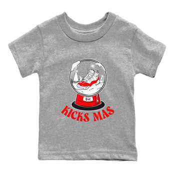 Air Jordan 11 Cherry shirt to match jordans Snow Ball sneaker tees Christmas Outfit AJ11 Cherry SNRT Sneaker Release Tees Baby Toddler Heather Grey 2 T-Shirt