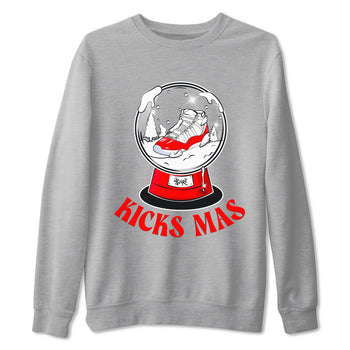 Air Jordan 11 Cherry shirt to match jordans Snow Ball sneaker tees Christmas Outfit AJ11 Cherry SNRT Sneaker Release Tees Unisex Heather Grey 2 T-Shirt