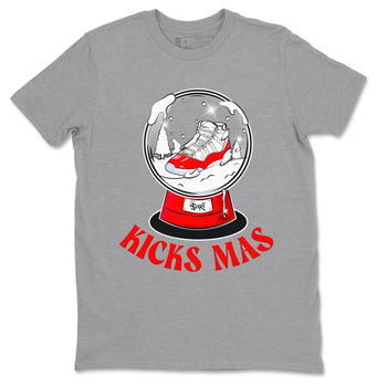 Air Jordan 11 Cherry shirt to match jordans Snow Ball sneaker tees Christmas Outfit AJ11 Cherry SNRT Sneaker Release Tees Unisex Heather Grey 2 T-Shirt