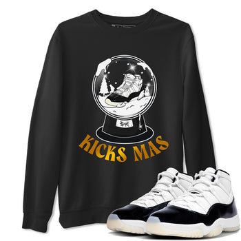 Air Jordan 11 Gratitude shirt to match jordans Snow Ball sneaker tees Christmas Outfit AJ11 Gratitude SNRT Sneaker Release Tees Unisex Black 1 T-Shirt