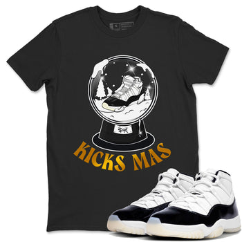 Air Jordan 11 Gratitude shirt to match jordans Snow Ball sneaker tees Christmas Outfit AJ11 Gratitude SNRT Sneaker Release Tees Unisex Black 1 T-Shirt