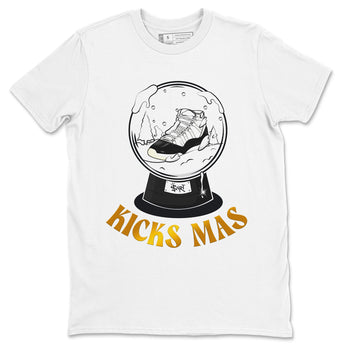 Air Jordan 11 Gratitude shirt to match jordans Snow Ball sneaker tees Christmas Outfit AJ11 Gratitude SNRT Sneaker Release Tees Unisex White 2 T-Shirt