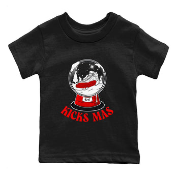Air Jordan 12 Cherry shirt to match jordans Snow Ball sneaker tees Christmas Gift AJ12 Cherry SNRT Sneaker Release Tees Baby Toddler Black 2 T-Shirt