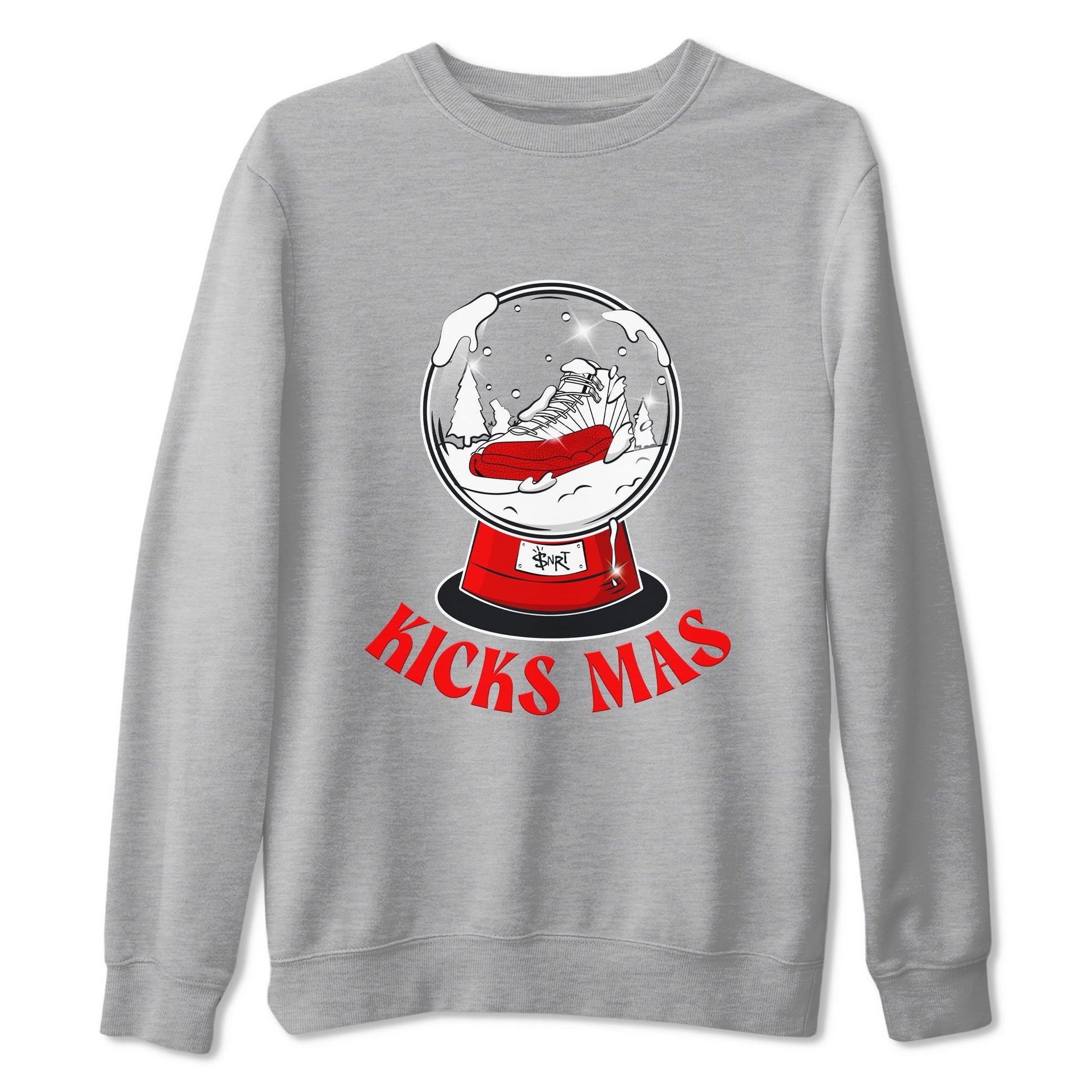 Air Jordan 12 Cherry shirt to match jordans Snow Ball sneaker tees Christmas Gift AJ12 Cherry SNRT Sneaker Release Tees Unisex Heather Grey 2 T-Shirt