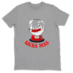 Air Jordan 12 Cherry shirt to match jordans Snow Ball sneaker tees Christmas Gift AJ12 Cherry SNRT Sneaker Release Tees Unisex Heather Grey 2 T-Shirt