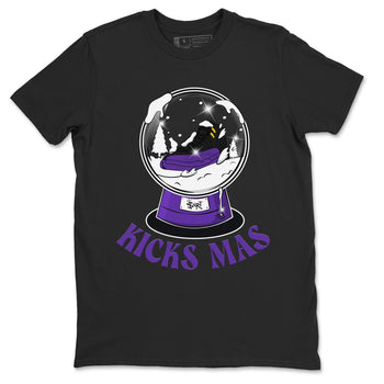 Air Jordan 12 Field Purple shirt to match jordans Snow Ball sneaker tees Christmas Outfit AJ12 Field Purple SNRT Sneaker Release Tees Unisex Black 2 T-Shirt