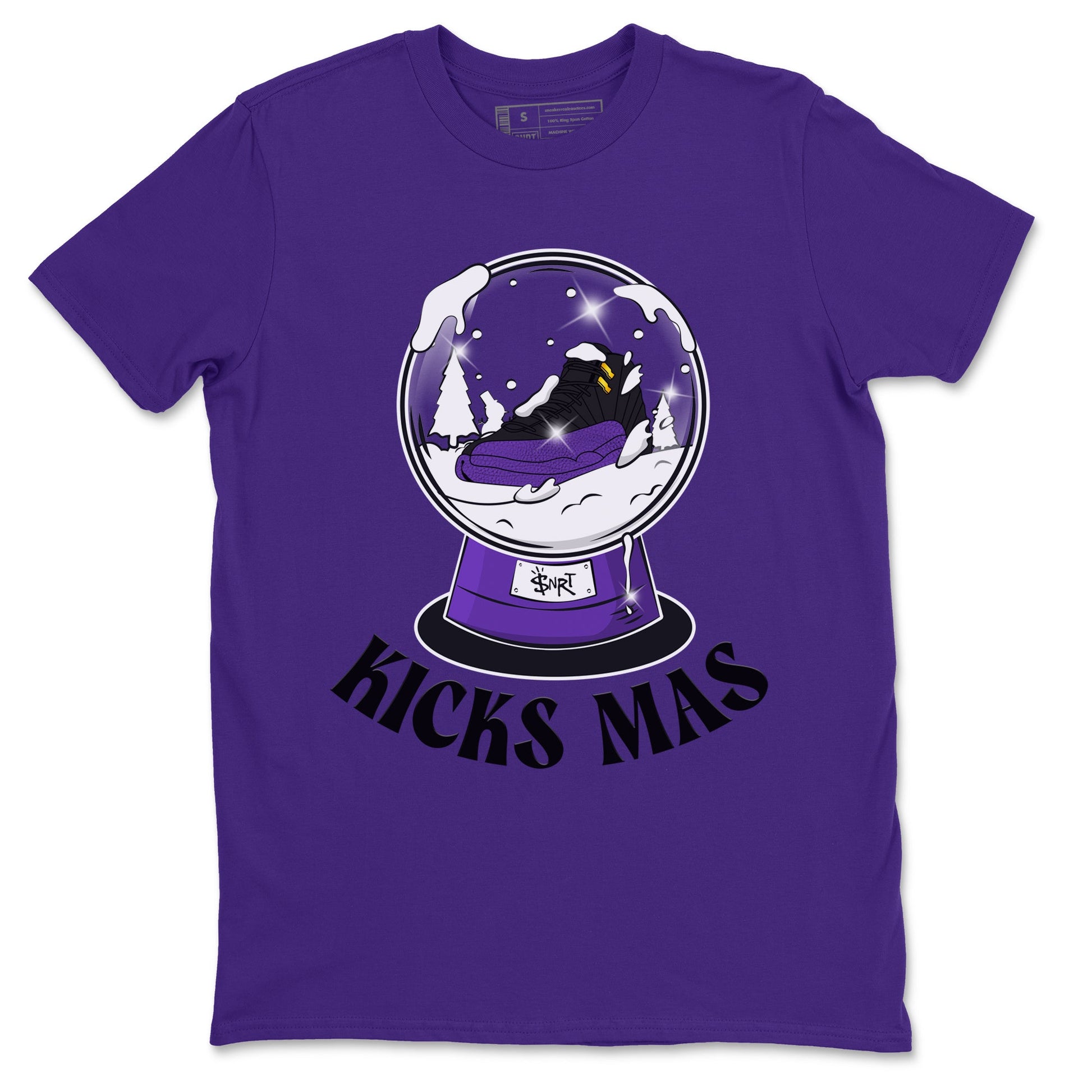Air Jordan 12 Field Purple shirt to match jordans Snow Ball sneaker tees Christmas Outfit AJ12 Field Purple SNRT Sneaker Release Tees Unisex Purple 2 T-Shirt
