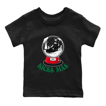 2s Christmas X-mas gift shirt to match jordans Snow Ball sneaker tees Air Jordan 2 Christmas SNRT Sneaker Release Tees Baby Toddler Black 2 T-Shirt