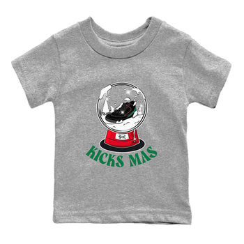 2s Christmas X-mas gift shirt to match jordans Snow Ball sneaker tees Air Jordan 2 Christmas SNRT Sneaker Release Tees Baby Toddler Heather Grey 2 T-Shirt