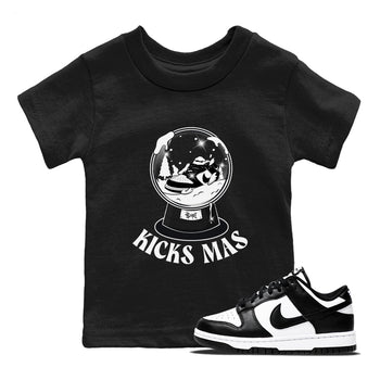 Dunk Panda shirt to match jordans Snow Ball sneaker tees Black and White Dunk Panda  SNRT Sneaker Release Tees Baby Toddler Black 1 T-Shirt