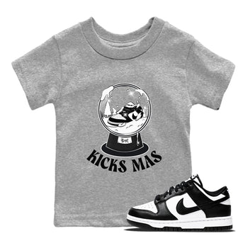 Dunk Panda shirt to match jordans Snow Ball sneaker tees Black and White Dunk Panda  SNRT Sneaker Release Tees Baby Toddler Heather Grey 1 T-Shirt