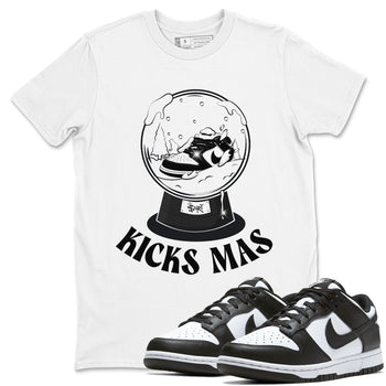 Dunk Panda shirt to match jordans Snow Ball sneaker tees Black and White Dunk Panda  SNRT Sneaker Release Tees Unisex White 1 T-Shirt