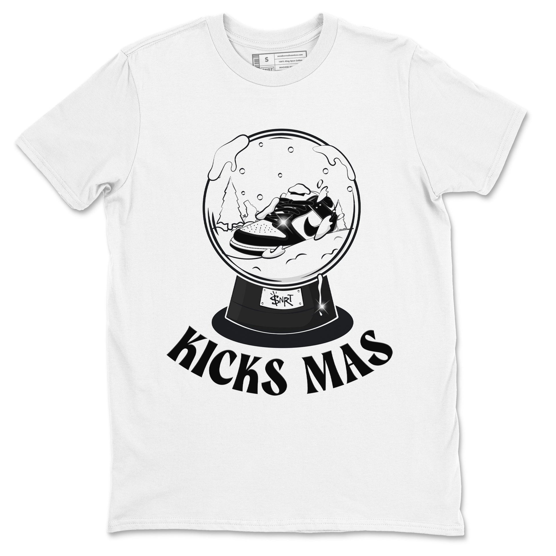 Dunk Panda shirt to match jordans Snow Ball sneaker tees Black and White Dunk Panda  SNRT Sneaker Release Tees Unisex White 2 T-Shirt