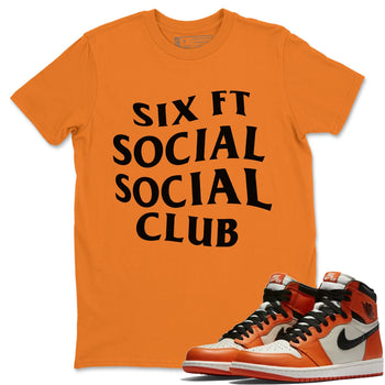 Jordan 1 Shattered Backboard Away Sneaker Match Tees Six Ft Social Club Sneaker Tees Jordan 1 Shattered Backboard Away Sneaker Release Tees Unisex Shirts