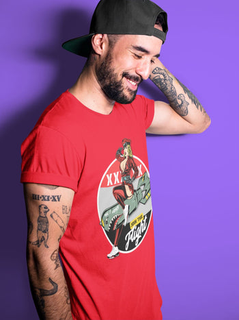 Jordan 5 Fire Red Sneaker Match Tees Pin Up Girl Sneaker Tees Jordan 5 Fire Red Sneaker Release Tees Unisex Shirts