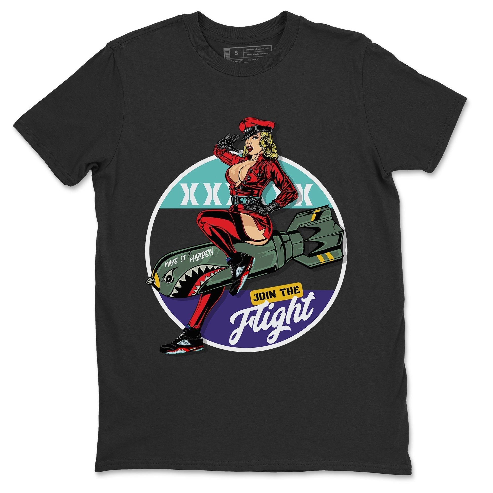 Jordan 5 Top 3 Sneaker Match Tees Pin Up Girl Sneaker Tees Jordan 5 Top 3 Sneaker Release Tees Unisex Shirts