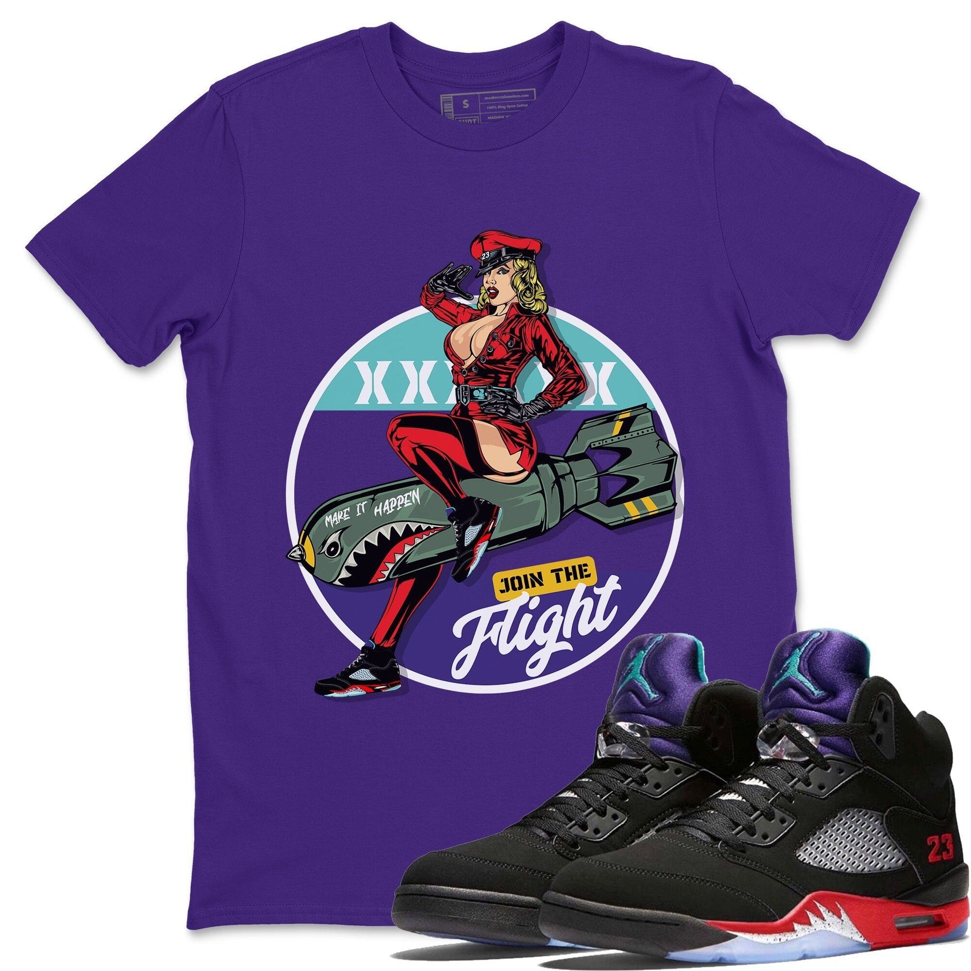 Jordan 5 Top 3 Sneaker Match Tees Pin Up Girl Sneaker Tees Jordan 5 Top 3 Sneaker Release Tees Unisex Shirts