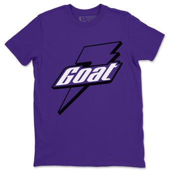 Jordan 1 Court Purple Sneaker Match Tees Goat Sneaker Tees Jordan 1 Court Purple Sneaker Release Tees Unisex Shirts