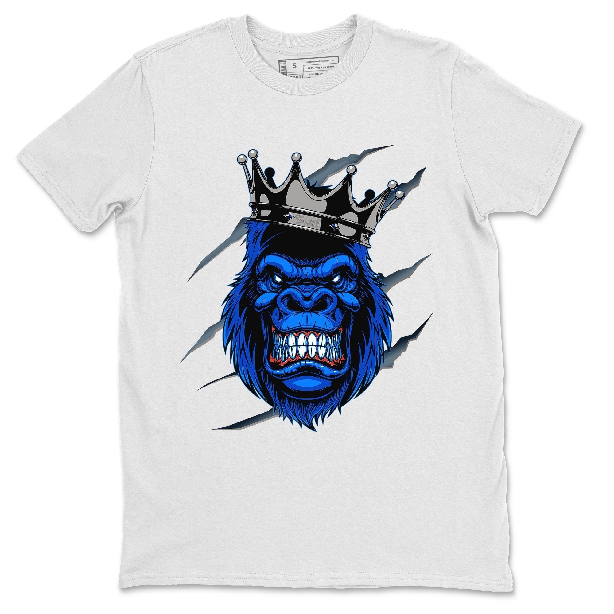 Jordan 1 Royal Black Sneaker Match Tees Ferocious Gorilla Sneaker Tees Jordan 1 Royal Black Sneaker Release Tees Unisex Shirts