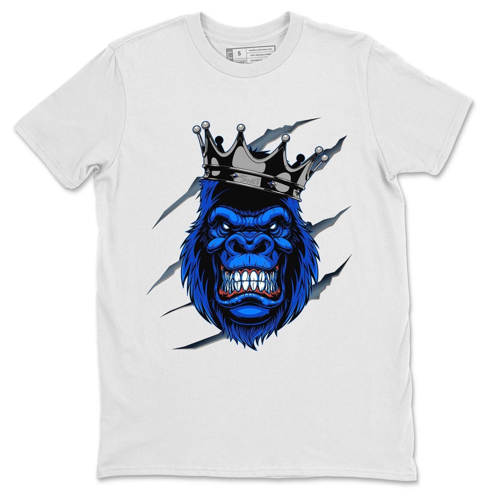 Jordan 1 Royal Black Sneaker Match Tees Ferocious Gorilla Sneaker Tees Jordan 1 Royal Black Sneaker Release Tees Unisex Shirts