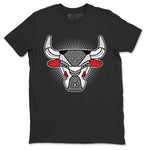 Jordan 3 White Cement Sneaker Match Tees AJ3 Bull Head Sneaker Tees Jordan 3 White Cement Sneaker Release Tees Unisex Shirts