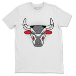 Jordan 3 White Cement Sneaker Match Tees AJ3 Bull Head Sneaker Tees Jordan 3 White Cement Sneaker Release Tees Unisex Shirts