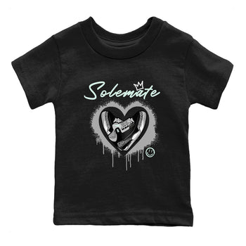 3s Green Glow shirt to match jordans Solemate sneaker tees Air Jordan 3 Retro Green Glow SNRT sneaker release tees baby toddler Black 2 cotton Shirt