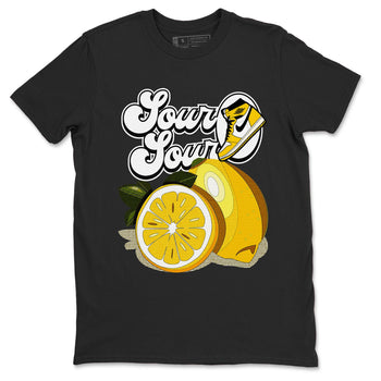 1s Yellow Ochre shirt to match jordans Sour And Sour sneaker tees streetwear brand Air Jordan 1 High OG Yellow Ochre SNRT Sneaker Release Tees unisex cotton Black 2 crew neck shirt