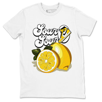 1s Yellow Ochre shirt to match jordans Sour And Sour sneaker tees streetwear brand Air Jordan 1 High OG Yellow Ochre SNRT Sneaker Release Tees unisex cotton White 2 crew neck shirt