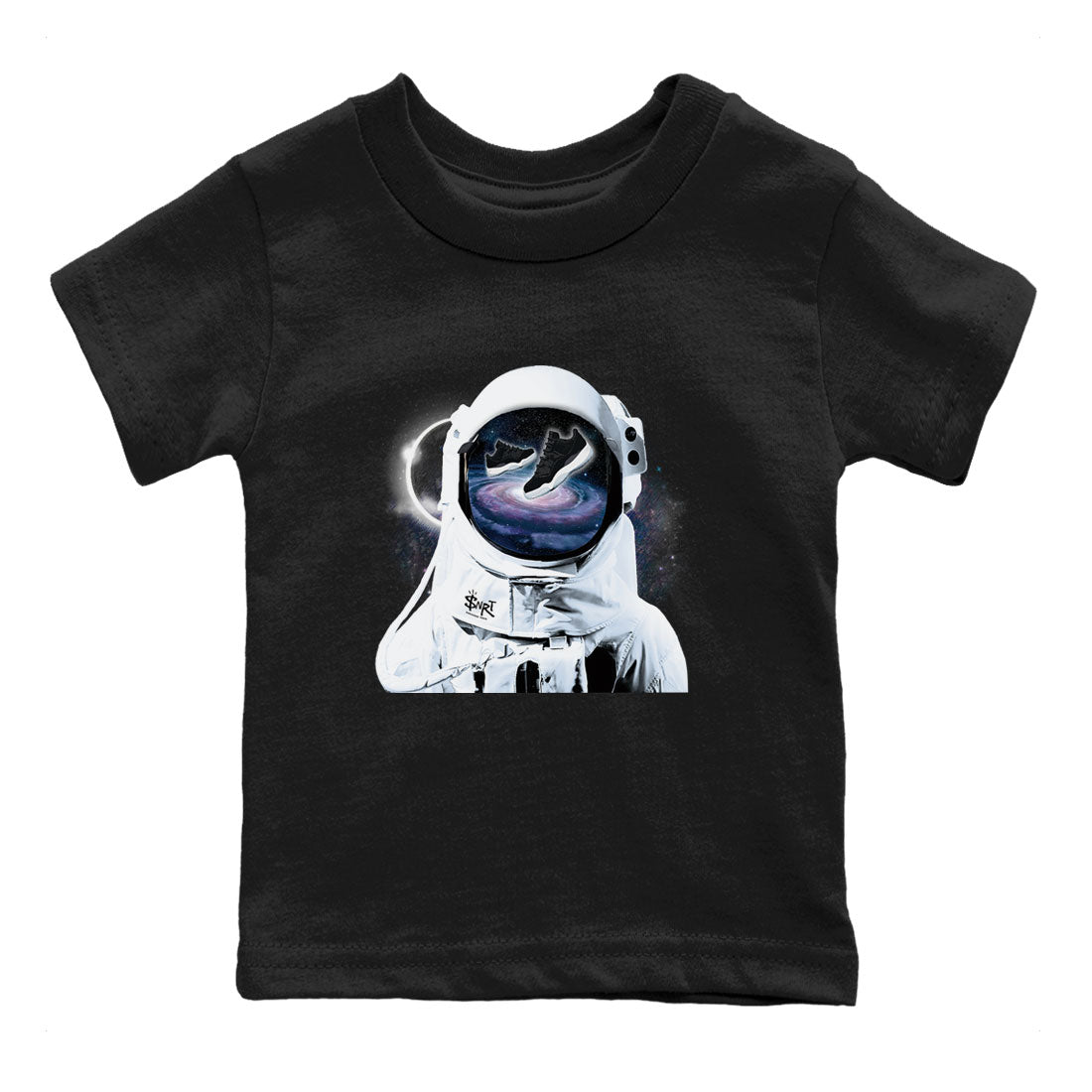 Air Jordan 11 Retro Space shirt to match jordans Space Discovery sneaker tees Air Jordan 11 Black/Varsity Royal SNRT Sneaker Tees Sneaker Matching Cotton Shirt baby toddler Black 2 cotton Shirt