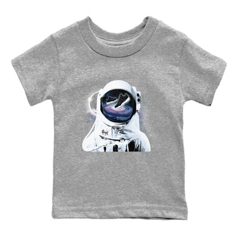 Air Jordan 11 Retro Space shirt to match jordans Space Discovery sneaker tees Air Jordan 11 Black/Varsity Royal SNRT Sneaker Tees Sneaker Matching Cotton Shirt baby toddler Heather Grey 2 cotton Shirt