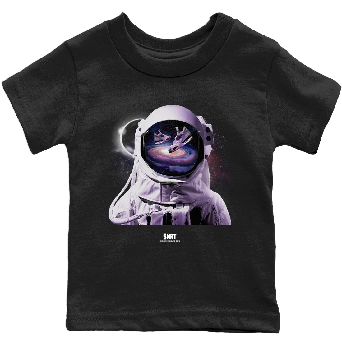 Jordan 4 Zen Master Sneaker Match Tees Space Discovery Sneaker Tees Jordan 4 Zen Master Sneaker Release Tees Kids Shirts
