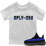 Yeezy 350 Dazzling Blue Sneaker Match Tees SPLY350 Sneaker Tees Yeezy 350 Dazzling Blue Sneaker Release Tees Kids Shirts