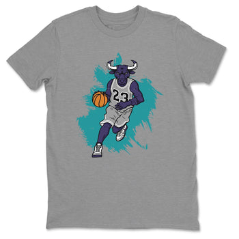 Jordan 5 Purple Grape Sneaker Match Tees Bull Figure Sneaker Tees Jordan 5 Purple Grape Sneaker Release Tees Unisex Shirts