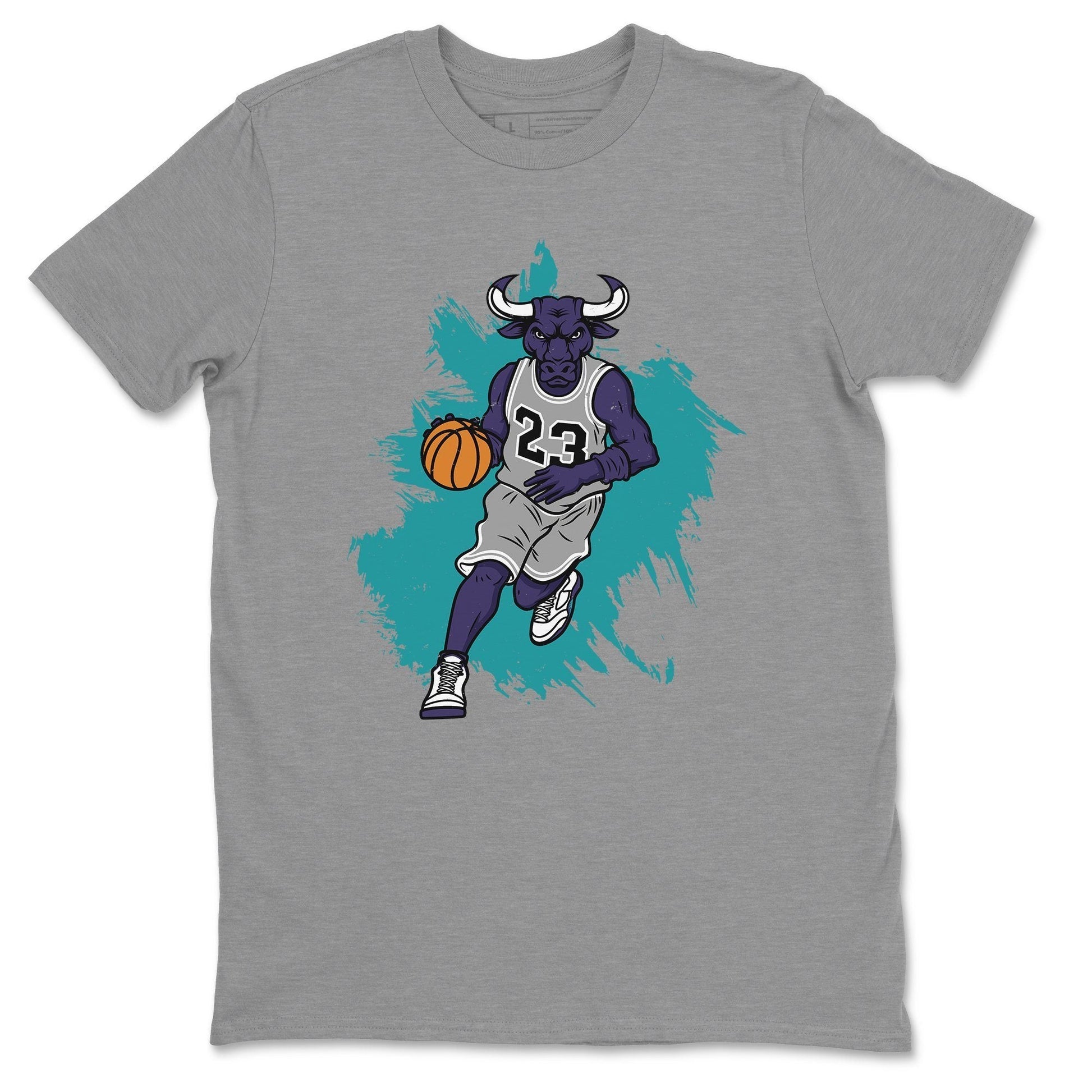 Jordan 5 Black Grape Sneaker Match Tees Bull Figure Sneaker Tees Jordan 5 Black Grape Sneaker Release Tees Unisex Shirts