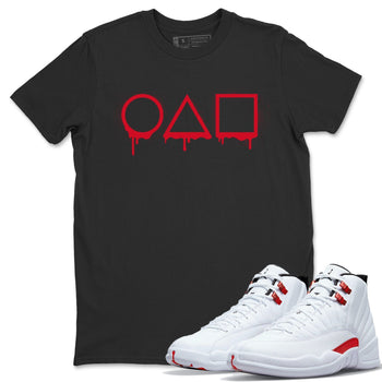 Jordan 12 Twist unique Halloween sneaker tee Squid game Sneaker Tees Jordan 12 Twist Sneaker Release Tees Unisex Shirts
