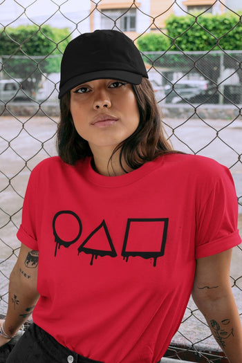 Jordan 4 Red Thunder unique Halloween sneaker tee Squid game Sneaker Tees Jordan 4 Red Thunder Sneaker Release Tees Unisex Shirts