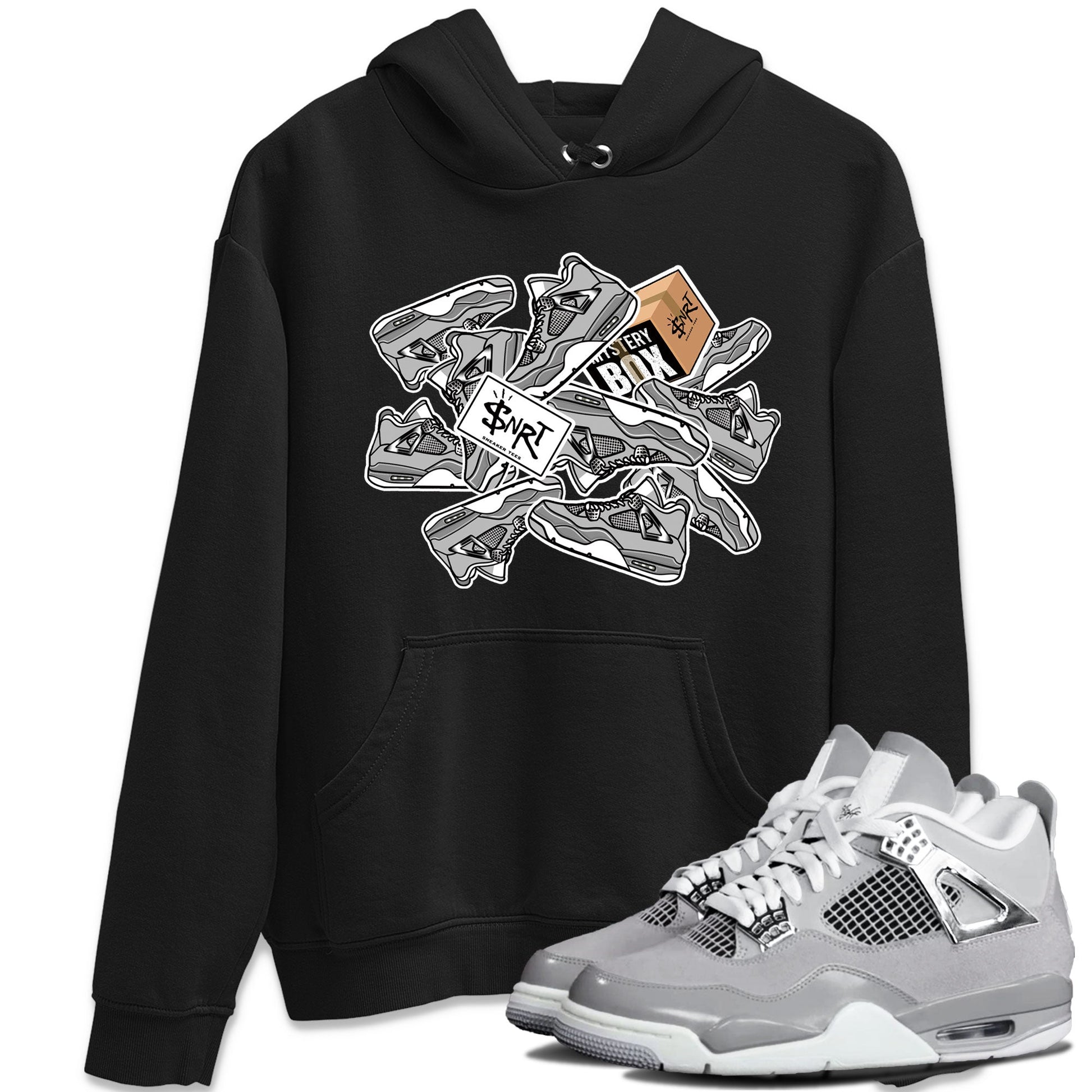Air Jordan 4 Retro Frozen Moments shirt to match jordans Sticker Pack sneaker tees AJ4 Frozen Moments SNRT Sneaker Release Tees Unisex Black 1 T-Shirt