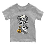 Jordan 1 White Cement unique Halloween sneaker tee Stitched Hustle Bear Sneaker Tees Jordan 1 White Cement Sneaker Release Tees Kids Shirts