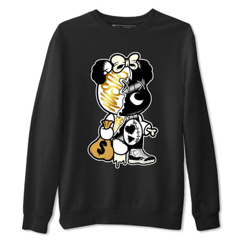 11s Gratitude shirt to match jordans Stitched Hustle Bear sneaker tees Air Jordan 11 Retro Gratitude SNRT Sneaker Release Tees Cotton Sneaker Tee Black 2 T-Shirt
