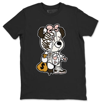 Jordan 11 WMNS Neapolitan sneaker shirt to match jordans Stitched Hustle Bear sneaker tees Air Jordan 11 Neapolitan SNRT Sneaker Release Tees Cotton Sneaker Tee Black 2 T-Shirt