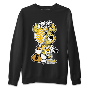 Air Jordan 11 Yellow Python unique Halloween sneaker tee Stitched Hustle Bear Sneaker Tees Air Jordan 11 Yellow Snakeskin Sneaker Release Tees Unisex Shirts Black 2
