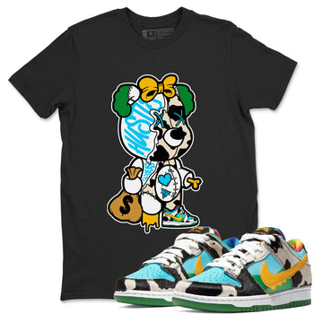Dunk Chunky Dunky Tee Stitched Hustle Bear Sneaker Tees Dunk Chunky Dunky Sneaker Release Tees Unisex Shirts Black 1