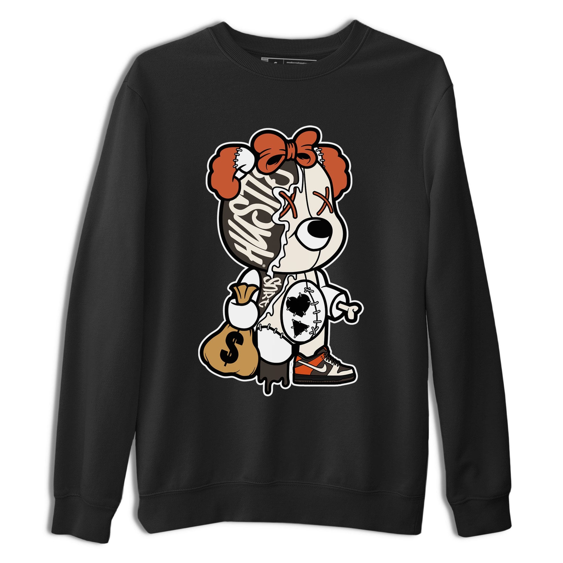 Nike Dunk Low Red Panda shirt to match jordans Stitched Hustle Bear sneaker tees Dunk Red Panda SNRT Sneaker Release Tees Unisex Black 2 T-Shirt
