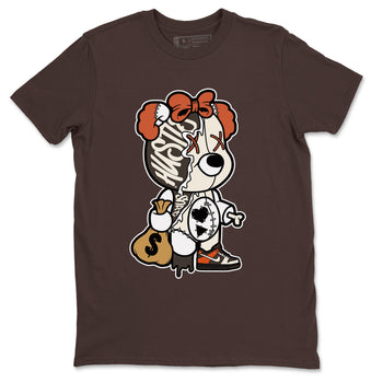 Nike Dunk Low Red Panda shirt to match jordans Stitched Hustle Bear sneaker tees Dunk Red Panda SNRT Sneaker Release Tees Unisex Dark Chocolate 2 T-Shirt