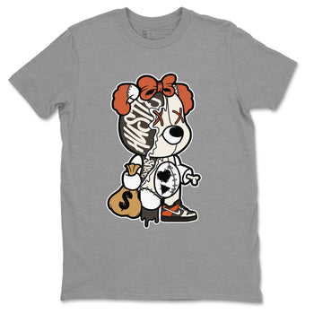 Nike Dunk Low Red Panda shirt to match jordans Stitched Hustle Bear sneaker tees Dunk Red Panda SNRT Sneaker Release Tees Unisex Heather Grey 2 T-Shirt