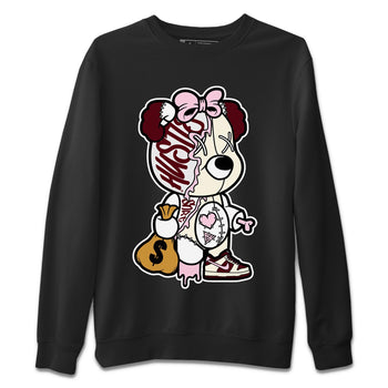 Dunk Valentines Day unique Halloween sneaker tee Stitched Hustle Bear Sneaker Tees Nike Dunk Valentine's Day Sneaker SNRT Sneaker Tees Unisex Shirts