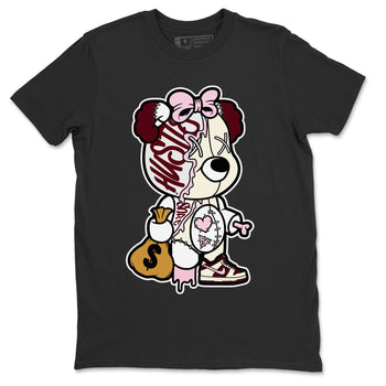 Dunk Valentines Day unique Halloween sneaker tee Stitched Hustle Bear Sneaker Tees Nike Dunk Valentine's Day Sneaker SNRT Sneaker Tees Unisex Shirts